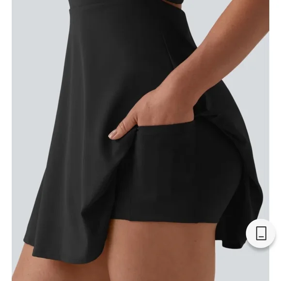 HALARA Navy Blue Mini Dress - Picture 4 of 7